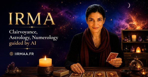 Iirmaa: Irma, clairvoyance, astrology and numerology guided by AI
